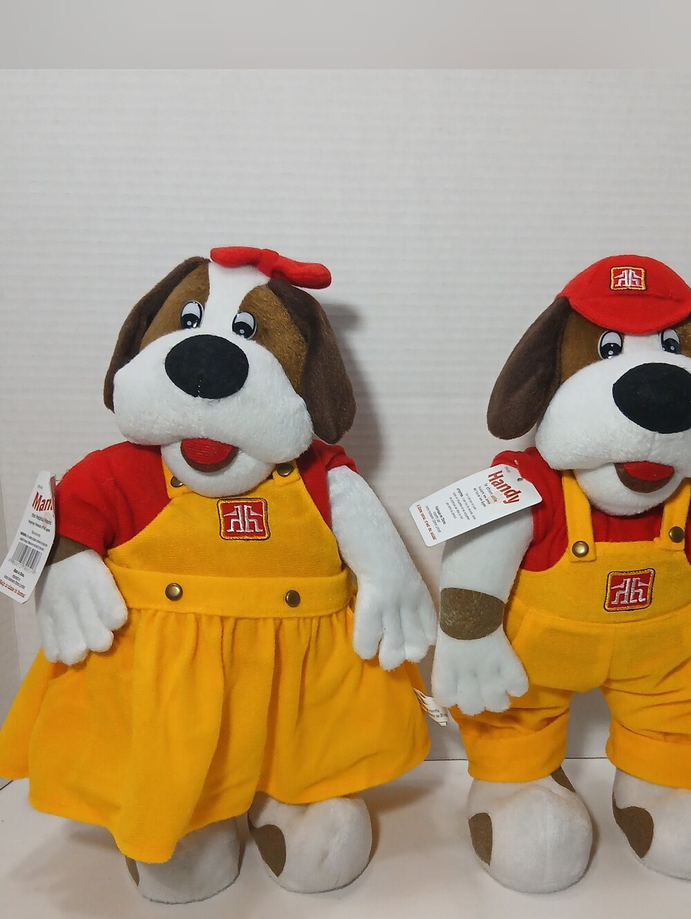 Home Hardware Handy & Mandy Plush Vintage 2006 New With Tags
